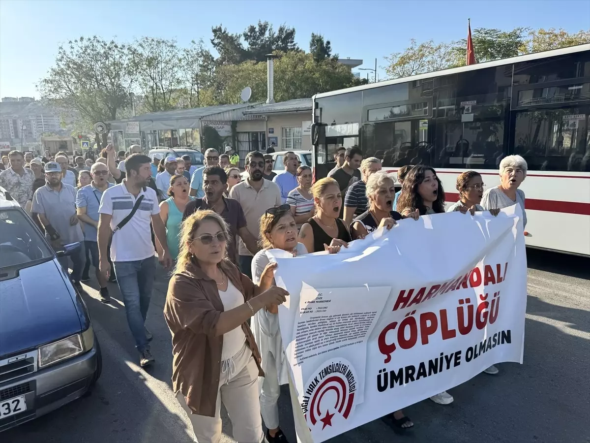 Harmandalı Çöplüğü Protestosu