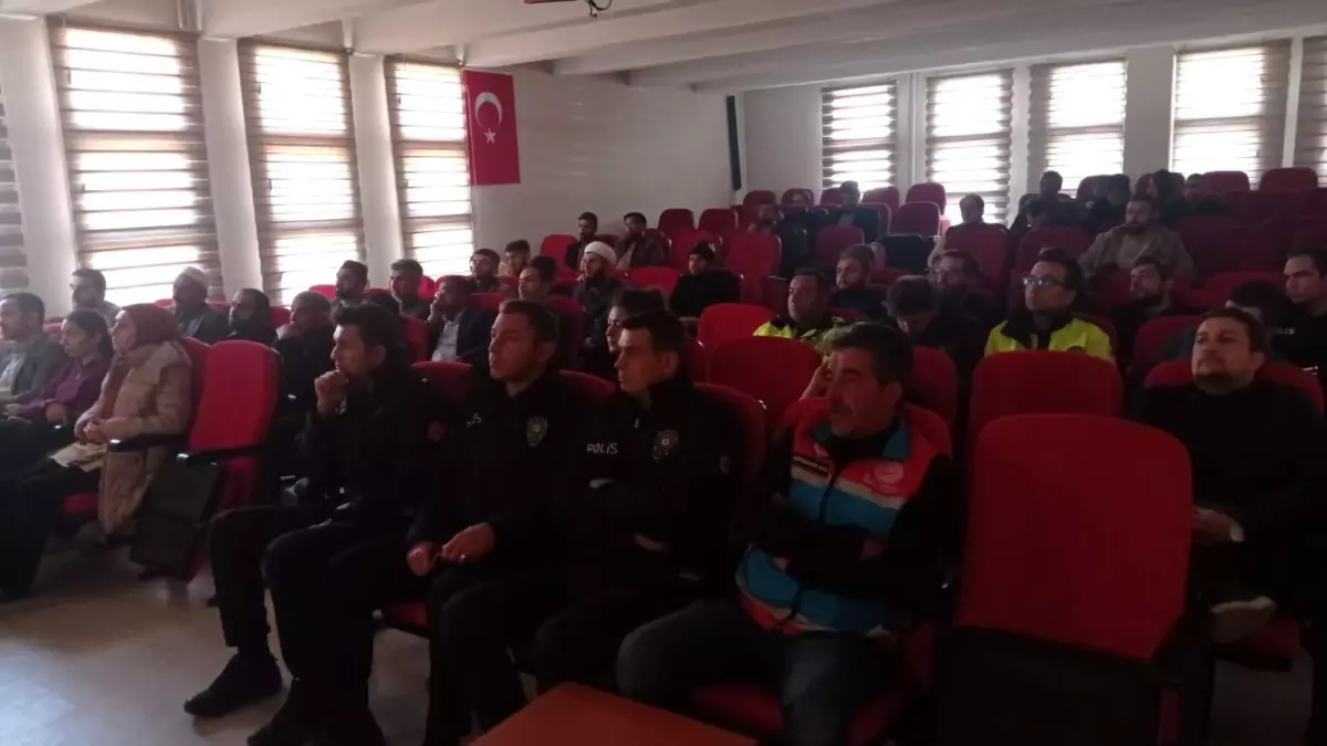 Tekman’da Uyuşturucu ile Mücadele Semineri