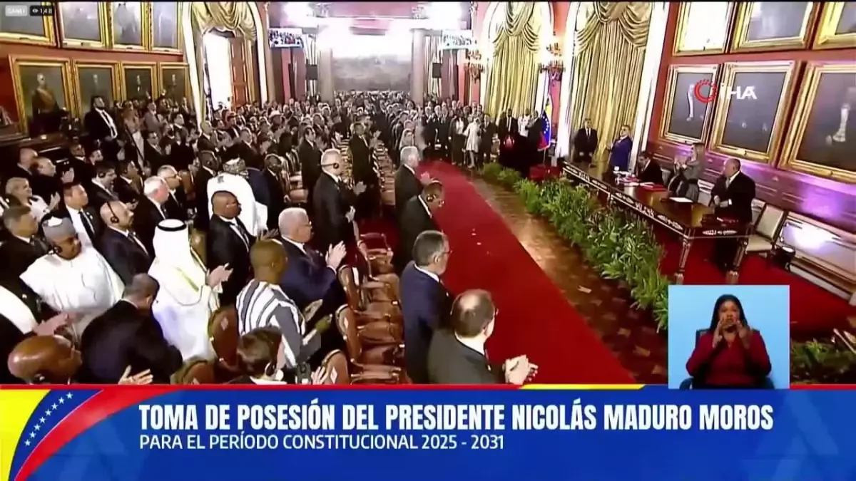 Maduro’nun 3. Dönemi Başladı